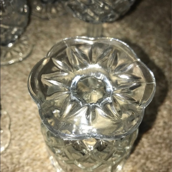 5 Homco crystal glasses - Picture 3 of 3